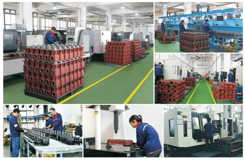 Precision machining and testing of agricultural gearboxes in the factory
